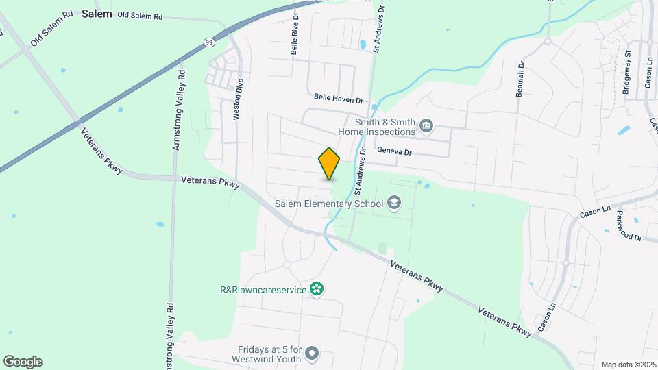 3604 Pelham Wood Dr Map and Location Details