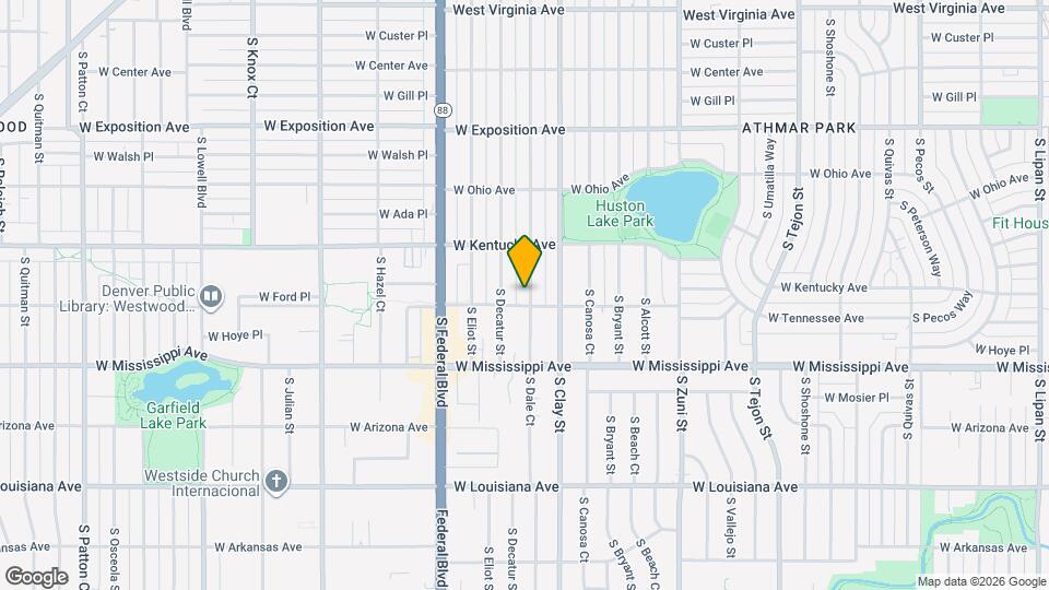 985 S Dale Ct Map and Location Details