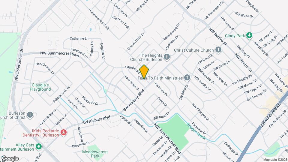 813 Edgehill Rd Mapa y Detalles de la Ubicación