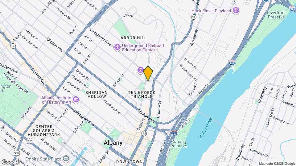 81 Ten Broeck St, Unit 1 Map and Location Details