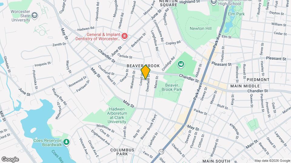 96 Courtland St Map and Location Details