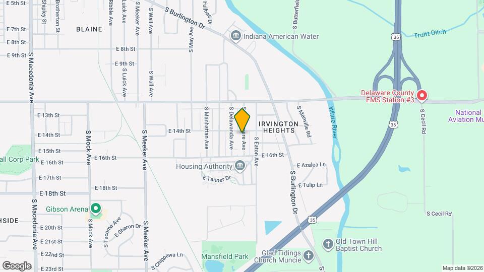 2105 S Waldemere Ave Map and Location Details