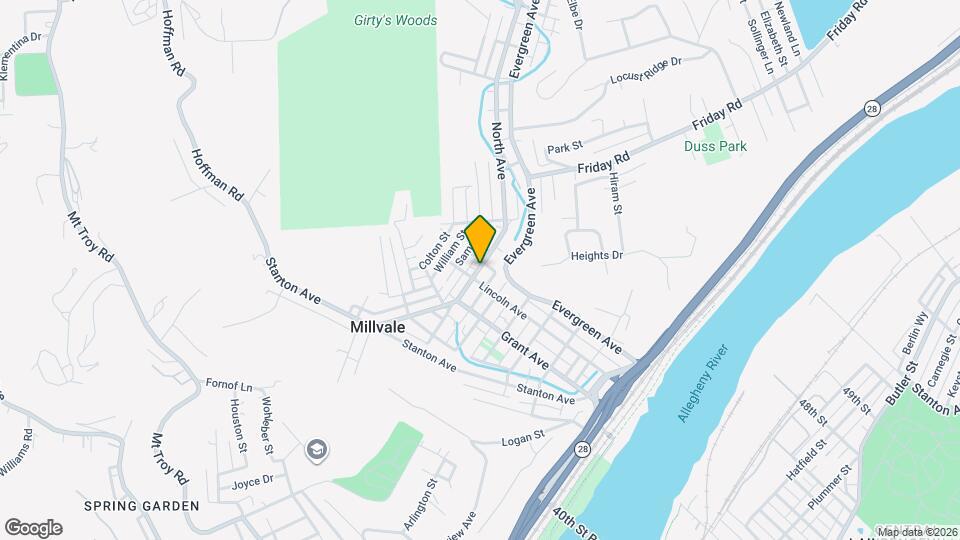 314 North Ave Map and Location Details