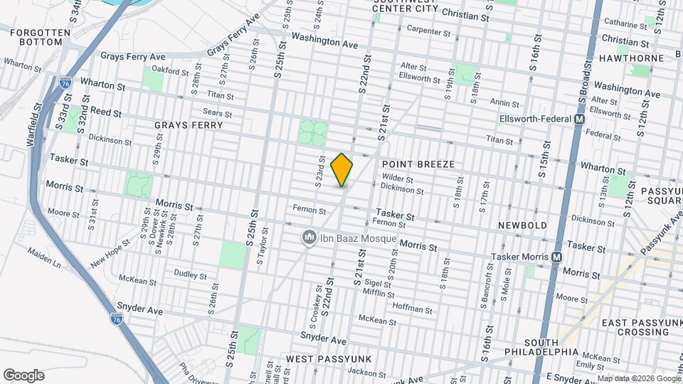 1520 S 22nd St, Unit 1 Mapa y Detalles de la Ubicación