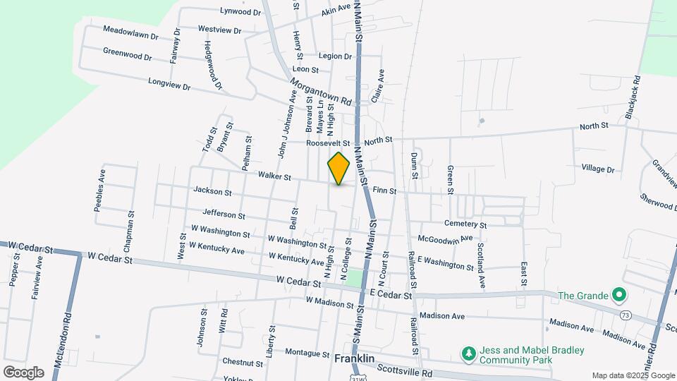 205 Walker St Mapa y Detalles de la Ubicación