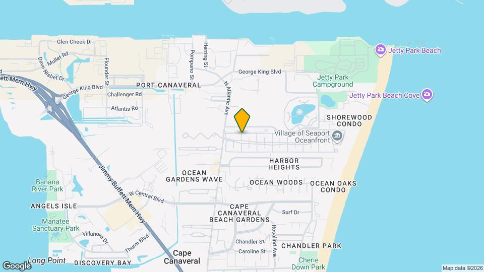 201 Ocean Park Ln Map and Location Details