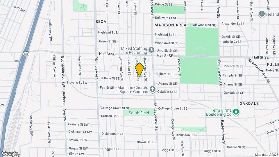 1316 Lafayette Ave SE Map and Location Details