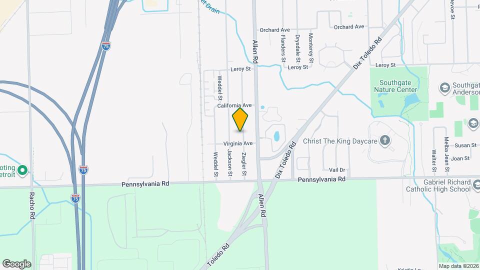 16550 Ziegler St Map and Location Details