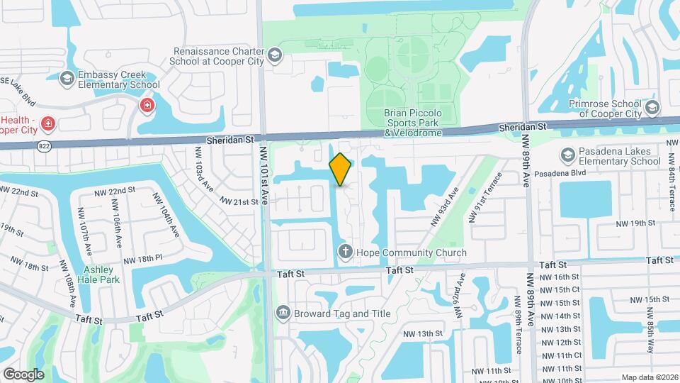 2180 Bayberry Dr Map and Location Details