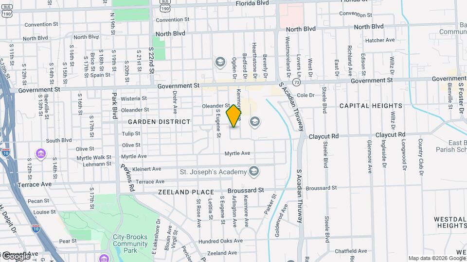 861 Arlington Ave, Unit 3 Map and Location Details