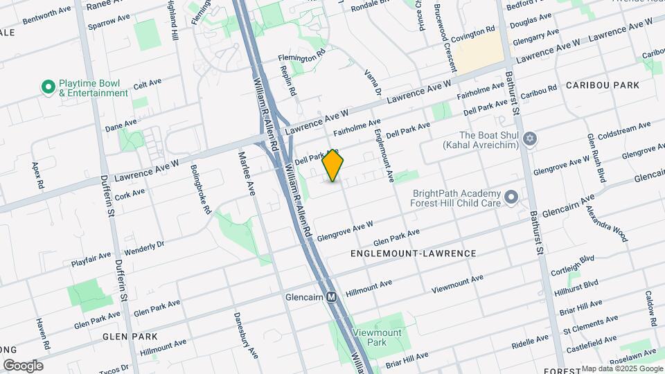 28 Fraserwood Ave Map and Location Details