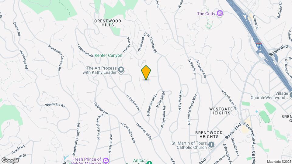 641 Walther Way Map and Location Details