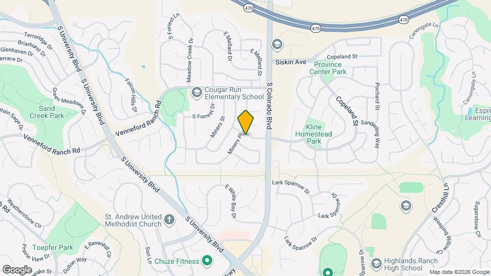 3916 Garnet Ln Map and Location Details