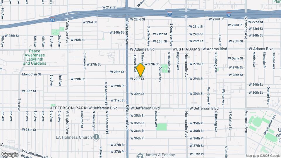 1937 W 29th St Map and Location Details