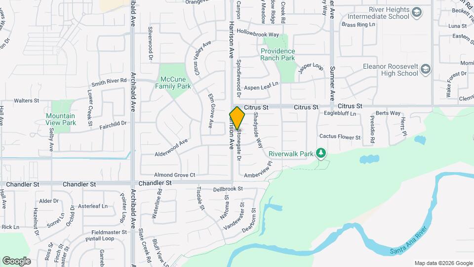 7611 Stonegate Dr Map and Location Details