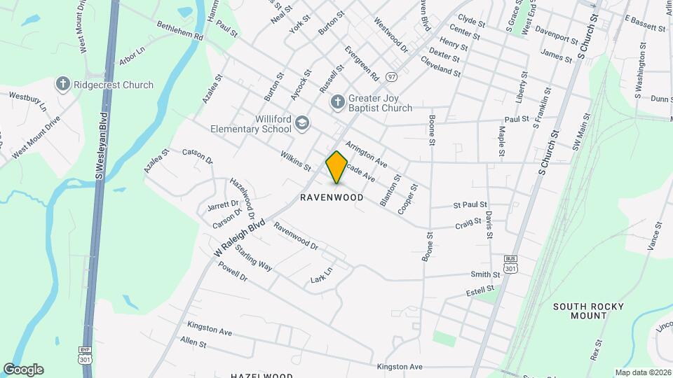 1601 Betz St Map and Location Details