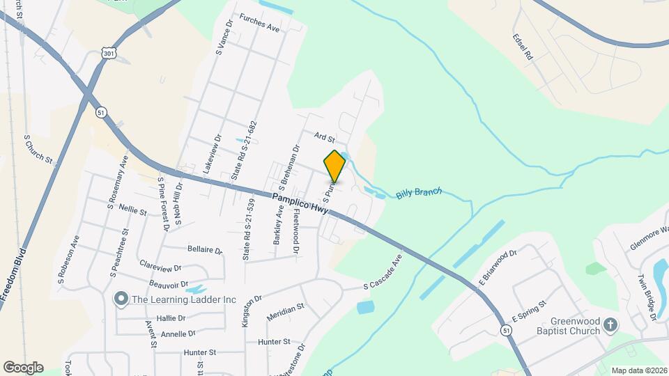 2602 S Purvis Dr Map and Location Details