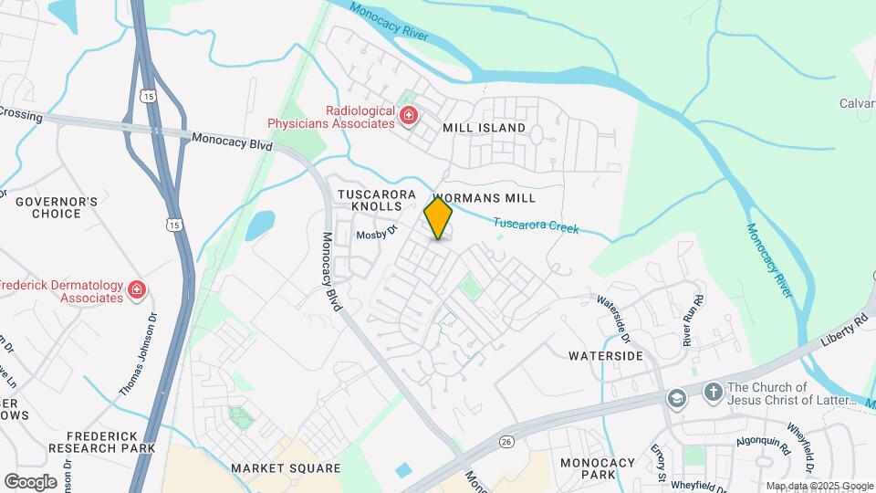 2505 Waterside Dr Map and Location Details