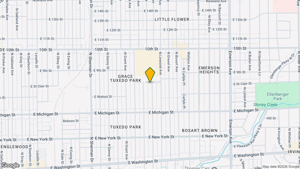 810 N Euclid Ave Map and Location Details