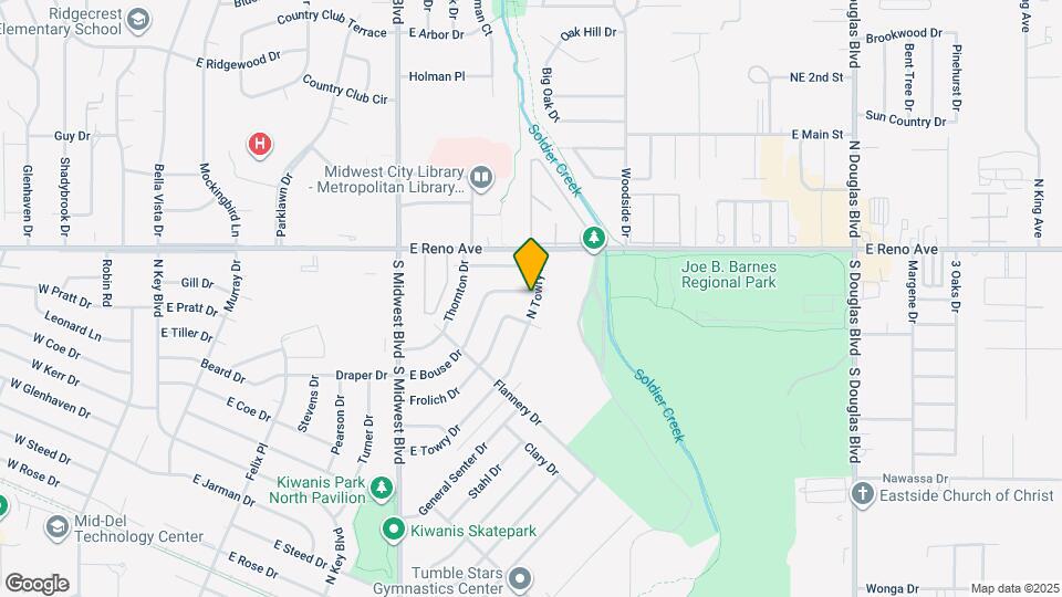 2417 N Towry Dr Map and Location Details