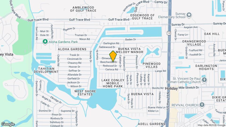 3838 Beechwood Dr Map and Location Details