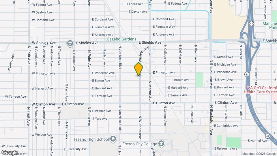 2711 N Wishon Ave, Unit 2719 Map and Location Details