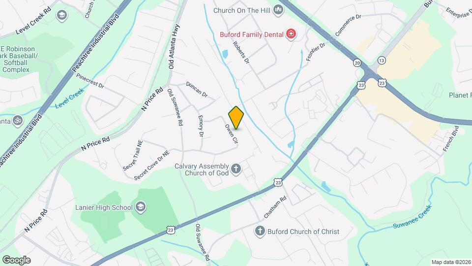 1241 Owen Cir Map and Location Details