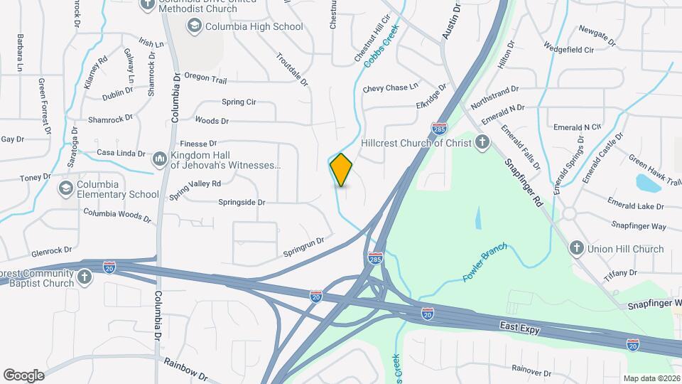2339 Chevy Chase Ln Mapa y Detalles de la Ubicación