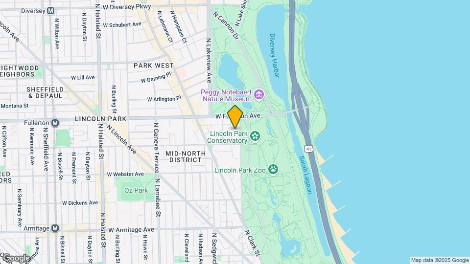 2326 N Lincoln Park W, Unit 4B Mapa y Detalles de la Ubicación