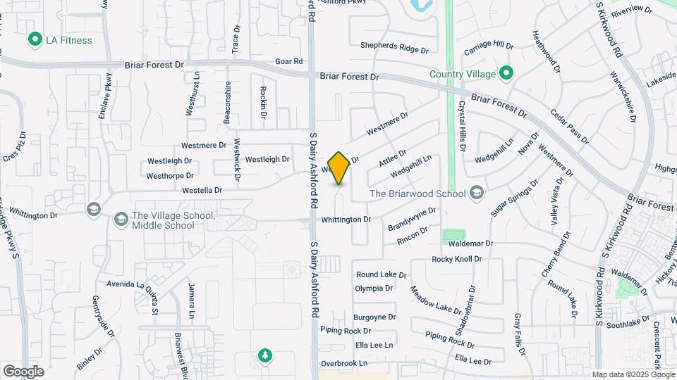 12550 Whittington Dr Map and Location Details