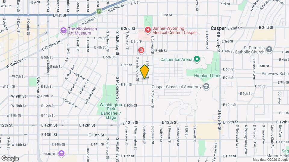 724 S Melrose St, Unit 724 Mapa y Detalles de la Ubicación