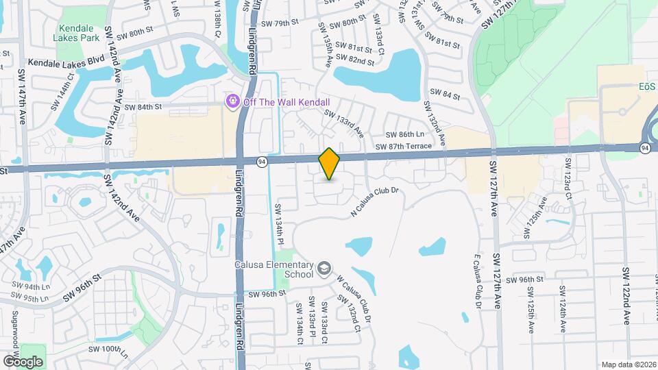 13360 SW 89th Terrace Map and Location Details