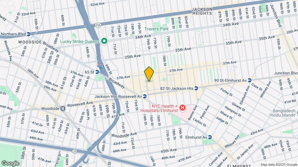 3733 75th St Map and Location Details