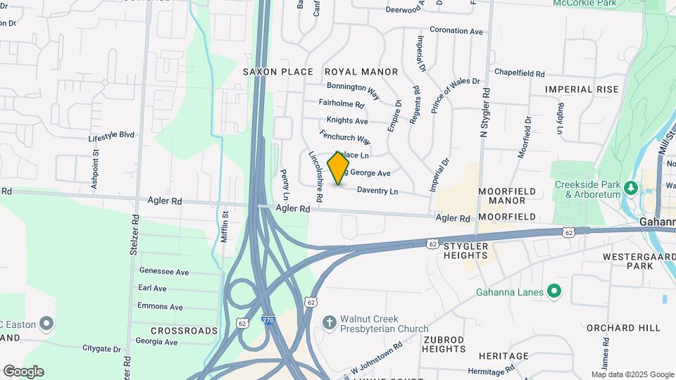 601 Daventry Ln Map and Location Details