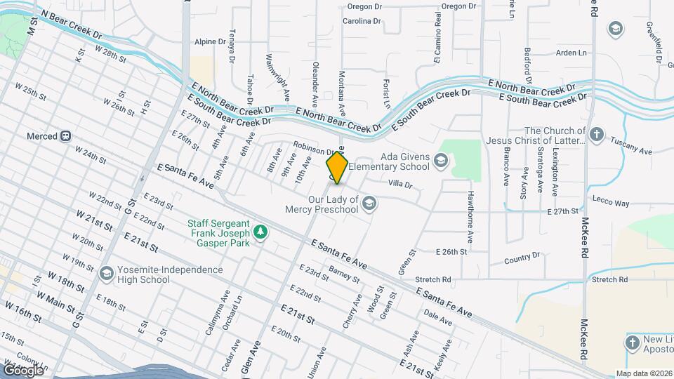 2685 Agnes Way Map and Location Details