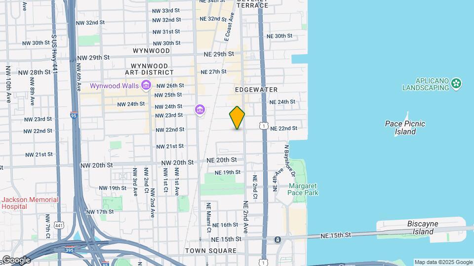 162 NE 22nd St, Unit S1 Map and Location Details