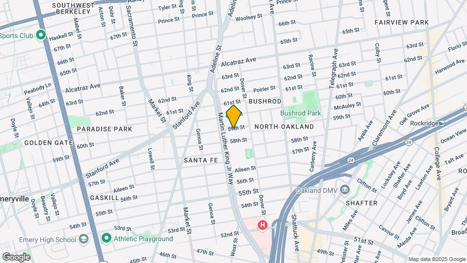 759 59th St Map and Location Details