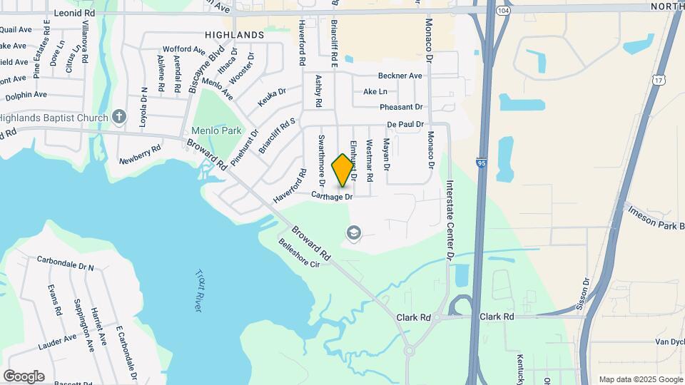 1203 Carthage Dr Map and Location Details
