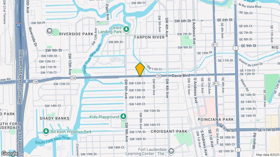 811 SW 12th Pl-Unit -1 Map and Location Details