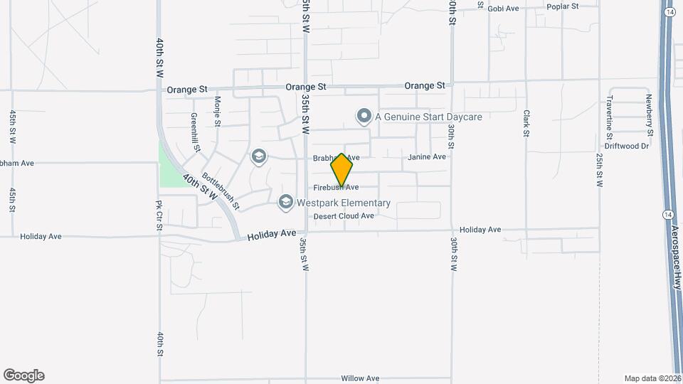 3356 Firebush Ave Map and Location Details