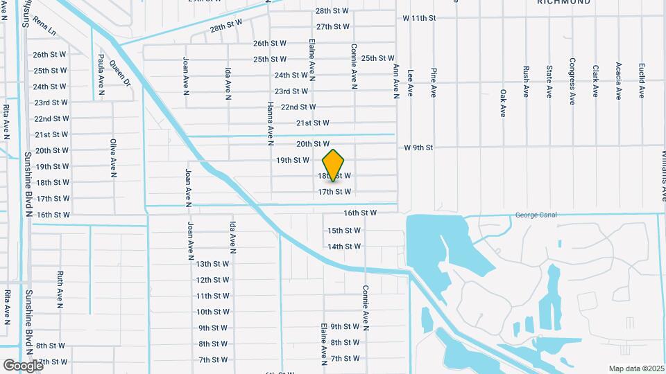 2610 17th St W Map and Location Details