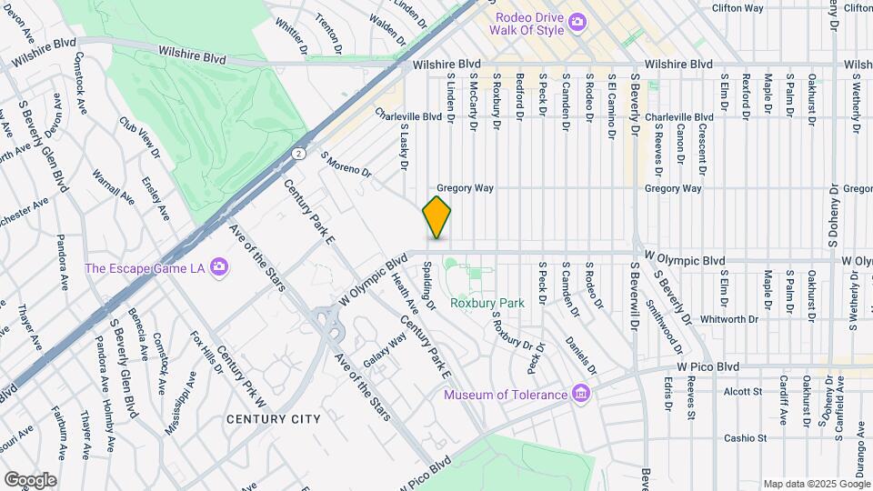 9749 Olympic Blvd Map and Location Details