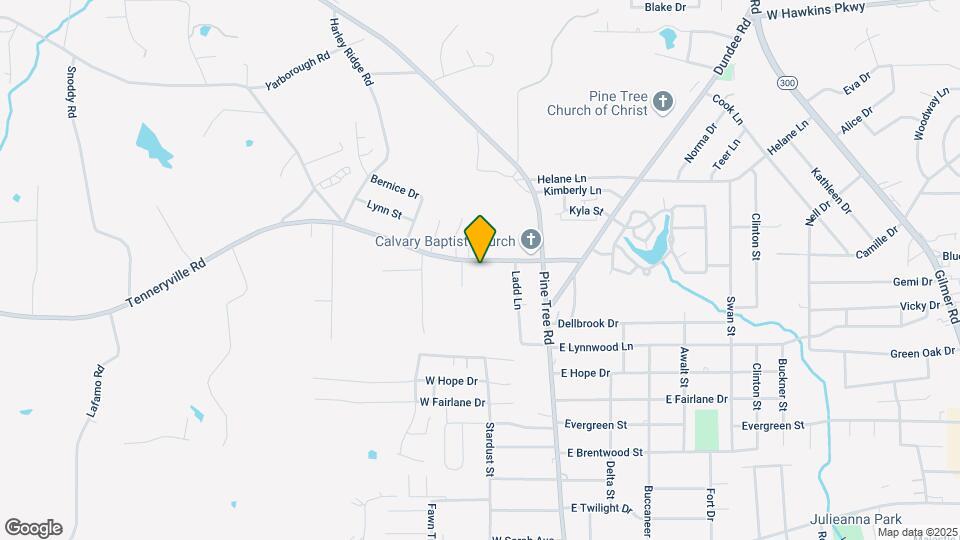 4910 Tenneryville Rd Mapa y Detalles de la Ubicación
