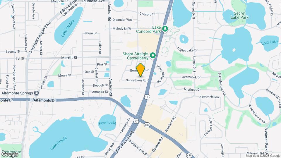 141 Sunnytown Rd Map and Location Details