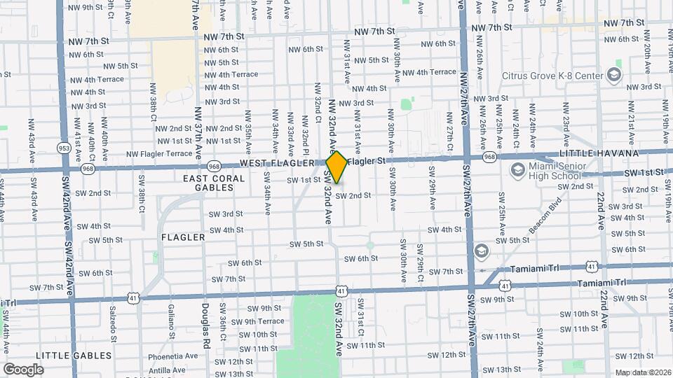 130 SW 31st Ct Map and Location Details