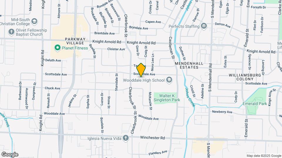 5022 Harrington Ave Map and Location Details