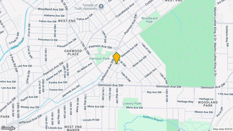 1620 Alemeda Ave SW Map and Location Details
