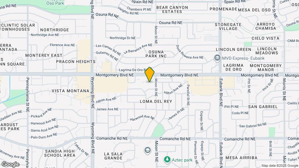 9010 Hendrix Rd NE Map and Location Details