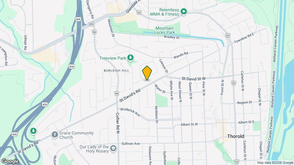 106 St.David's Rd Map and Location Details