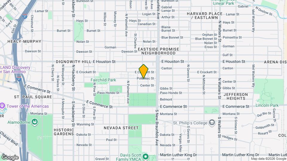 620 Potomac St Map and Location Details